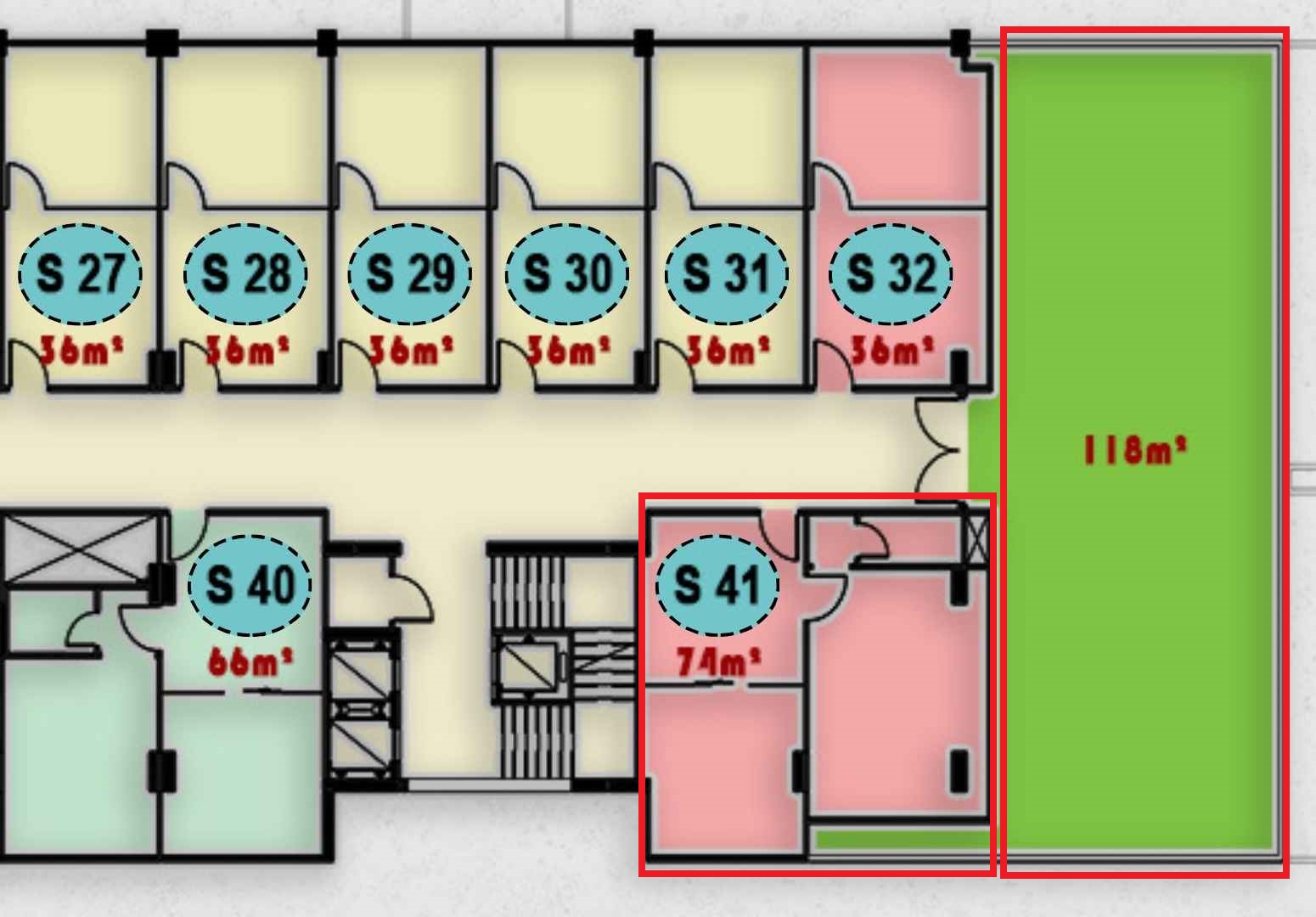 وحدة S41 – الدور الثاني في ONE MALL لمقهى أو مطعم تصميم الوحدة S41 في الدور الثاني بمجمع ONE MALL مناسب لمقهى أو مطعم